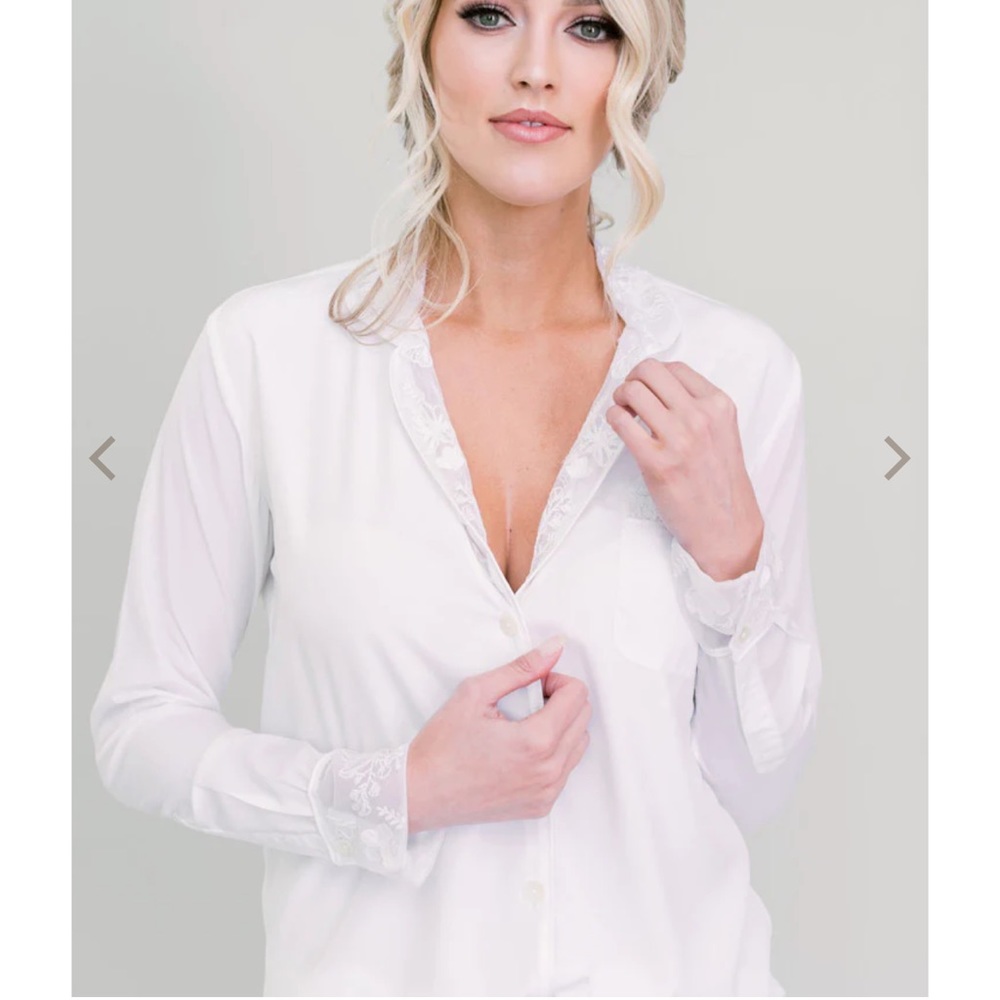 Robed with love katelyn bride pajama set